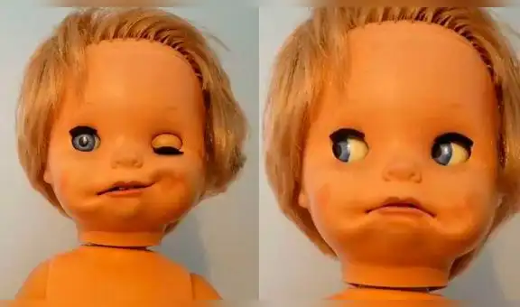 Facebook: encontró a su muñeco de infancia y termina aterrada por sus extraños gestos [VIDEO]