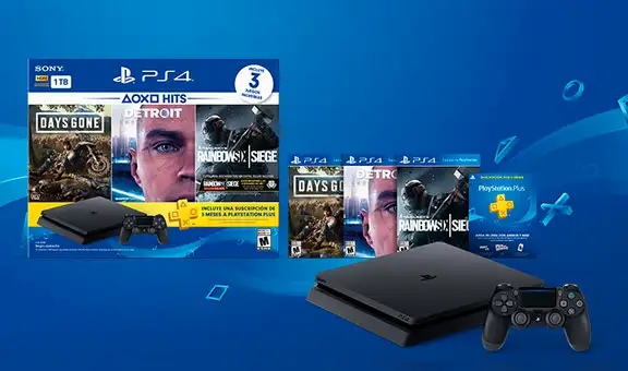 Paquete especial de PlayStation 4 incluirá estos videojuegos y membresía en PS Plus [VIDEOS]