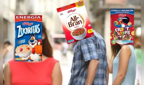 El triángulo amoroso entre Froot Loops, All Bran y Zucaritas que es viral en redes sociales [FOTOS]