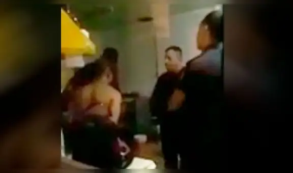 Video muestra a policía golpeando a delincuente por robar celulares [VIDEO] 