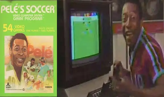 Pele’s Soccer: el juego de Atari que fue el primero en tener a un futbolista en la portada