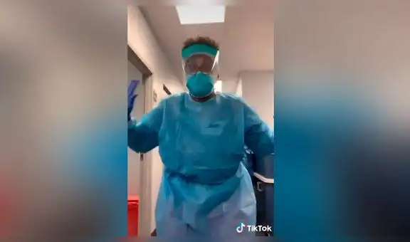 Enfermeras se graban pasando un divertido momento en plena cuarentena [VIDEO]