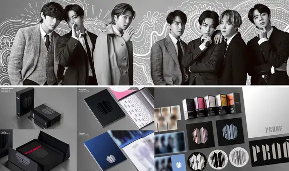 BTS: los 3 tracklist completos de ‘Proof’ y cómo comprar tu álbum fácilmente