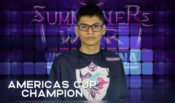 Gamer peruano es el campeón de la Copa América y clasifica al mundial de Summoners War