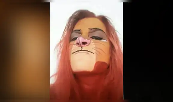Facebook viral: chica sorprende a fans de ‘El Rey León’ con su cosplay ‘ultra realista’ de Simba [FOTOS]
