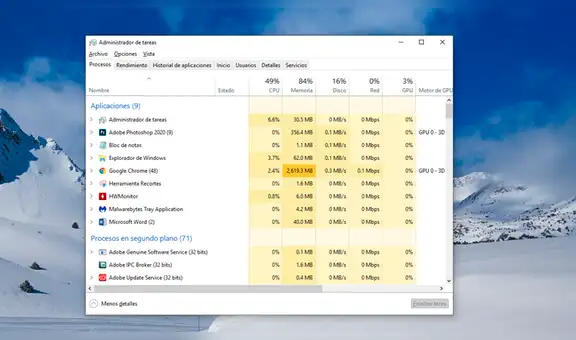 ¿Qué hacer cuando se cuelga tu PC y ni el administrador de tareas parece responder?