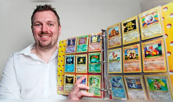 Descubre que su antigua colección de cartas Pokémon está valorada en $45.000