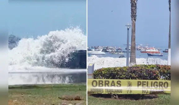 Fuerte oleaje en el Callao: ¿por qué se salió el mar y qué relación tiene con las tormentas en EE. UU.?