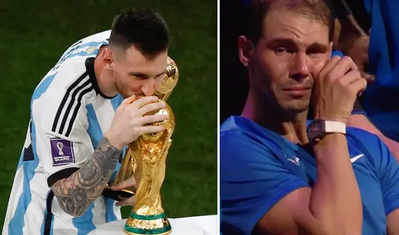 Lloró por Messi: Nadal confiesa que “se le saltaron las lágrimas” en la final de Qatar 2022