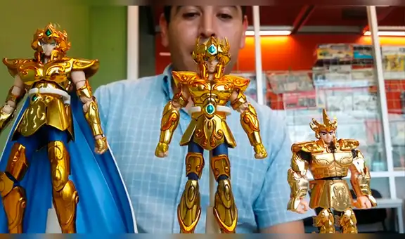 ¿Te gusta Saint Seiya? Diferencias entre sus figuras vintage, Myth Cloth y Myth Cloth EX [VIDEO]