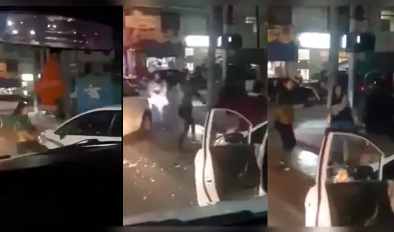 Facebook: ladrón aprovecha la pelea entre dos mujeres y un conductor para robar un carro [VIDEO]