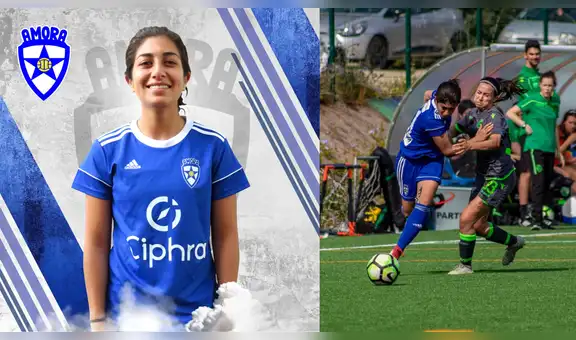 De niña le dijeron que se dedique al vóley, hoy ascendió a la Primera División de Portugal