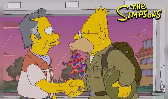 El abuelo Simpson encuentra el amor, pero capítulo es criticado en las redes sociales [VIDEO]  