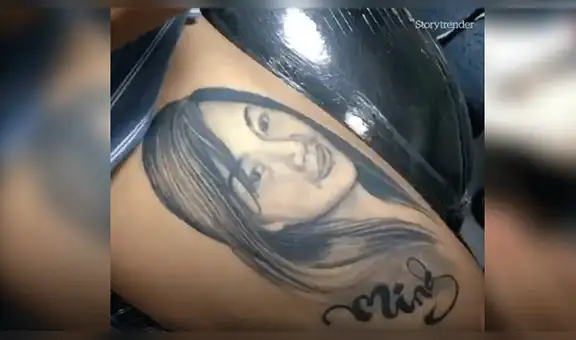 Facebook: Joven se tatúa el rostro de su novia, terminan y el decide cubrirlo de esta manera [VIDEO]