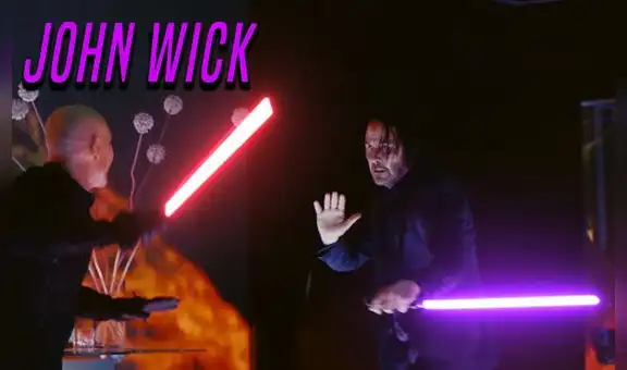 Star Wars Day: recrean escena de John Wick con sables de luz [VIDEO] 