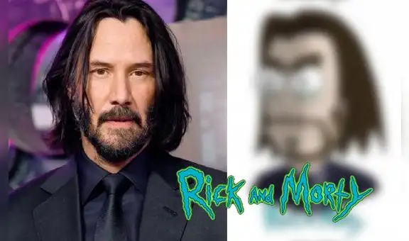Rick y Morty 4: revelan fan art de John Wick como personaje de la serie animada