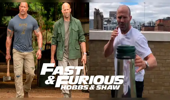 Rápidos y furiosos: previo a tráiler de Hobbs and Shaw, Statham se suma a impresionante viral