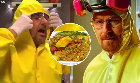 “Al fondo hay sitio” a lo “Breaking Bad”: Diego ‘Heisenberg’ quiere un chaufa 99,1% puro