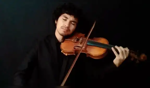 Violinista peruano sorprende con cover de la canción ‘Ya te olvidé’ de Tony Rosado [VIDEO]