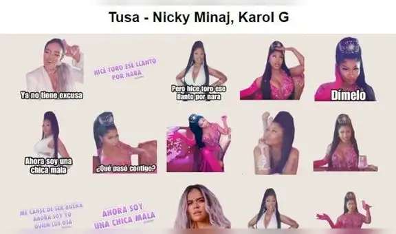 WhatsApp: ¿quieres conseguir los stickers de “Tusa”? Aquí podrás descargarlos fácilmente [FOTOS]
