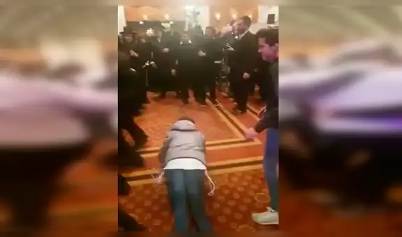 Facebook viral: joven hace pasar borrornoso momento a invitados de fiesta judía [VIDEO]