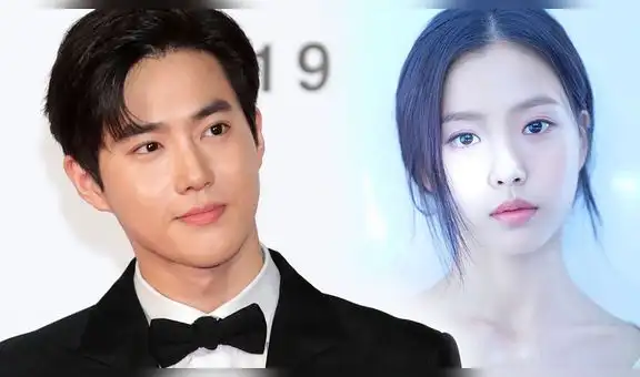 Suho, líder de EXO, envía enorme regalo a la actriz Go Min Si