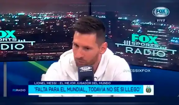Lionel Messi puso en duda su participación para Qatar 2022: "No sé si llego" [VIDEO]