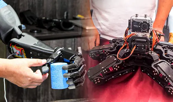 Robots peruanos causan asombro en la mayor feria científica nacional