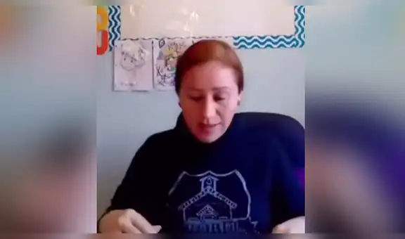 Profesora da clases virtuales a su alumnos, pero comete terrible error al dibujar una mano con seis dedos [VIDEO]