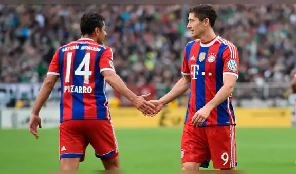 Robert Lewandowski sobre Claudio Pizarro: “Su técnica era increíble” 