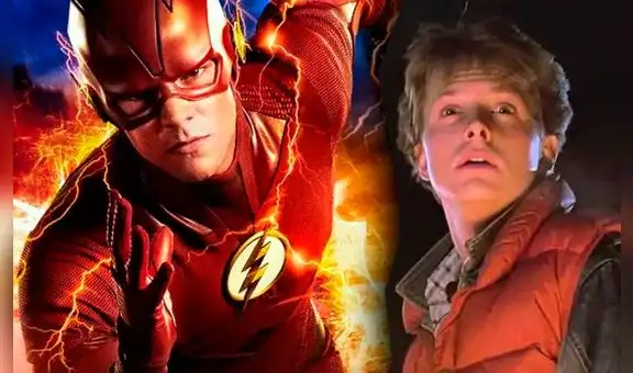 The Flash y el gran parecido que iba a tener con Volver al futuro que Warner Bros no permitió