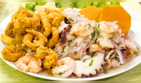 Receta del ceviche mixto peruano