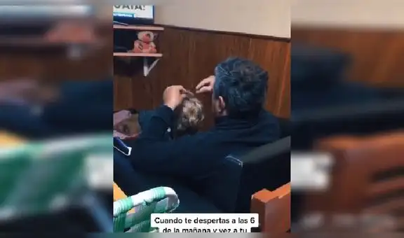 Descubre a su papá ‘peinando’ a su perrita después de decir que no quería mascotas en casa [VIDEO]