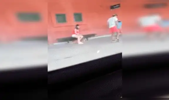 YouTube viral: mujer abandonó entre lágrimas a su perro en estación y es criticada en redes [VIDEO]
