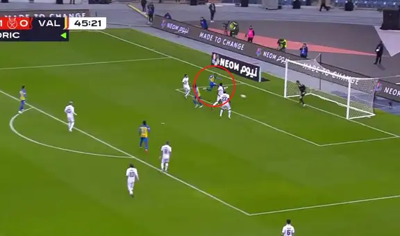 ¡Rápida reacción! Samuel Lino anotó el empate del Valencia en el inicio del segundo tiempo