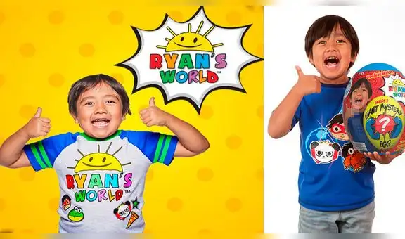 Ryan Kaji, el youtuber de 8 años que gana millones de dólares en la plataforma