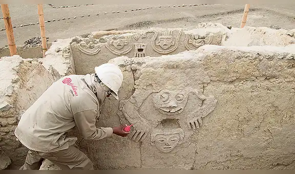 Hallan relieve de sapo humanizado en Vichama