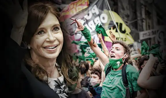 Aborto legal en Argentina: Cristina Fernández tendría voto decisivo si hay empate