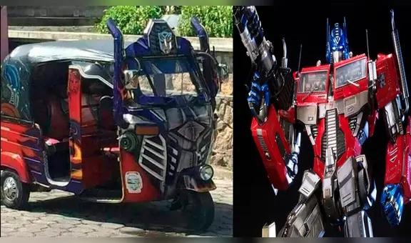 Facebook: convierte una simple mototaxi en un 'Transformer' y todos quieren subir [FOTOS]