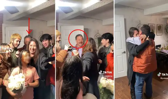Se reencuentra con su padre luego de 21 años y la conmovedora escena se vuelve viral
