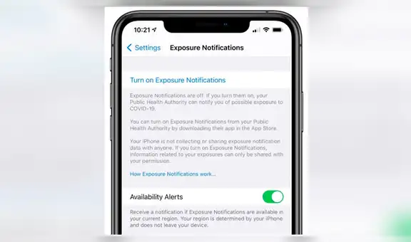 Los iPhone con iOS 13.7 ya pueden advertir si tuvimos contacto con alguien con COVID-19