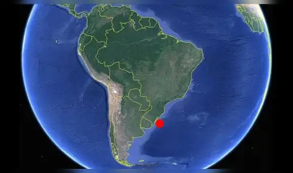 Detectan una fuga masiva de metano cerca de las costas de Sudamérica