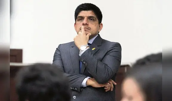 Juan Carrasco: Congreso vota este jueves 15 inhabilitación por 5 años en su contra