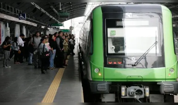 Línea 1 del Metro de Lima: usuarios reportaron demora inusual de los trenes