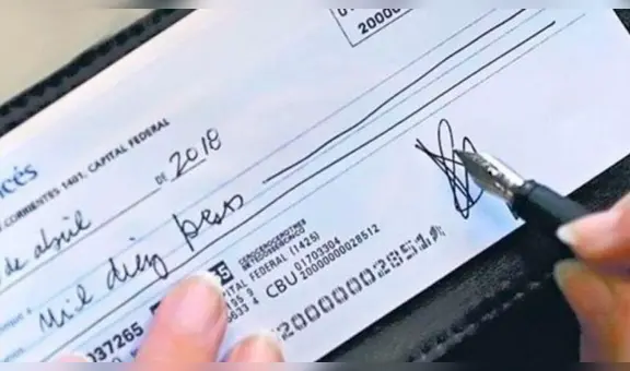 ¿Cómo endosar un cheque y en qué casos puede hacerse?