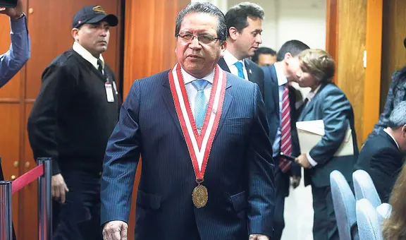 Pablo Sánchez asume la Fiscalía de la Nación de manera interina