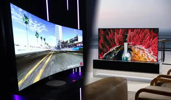 CES 2021: la TV gamer plana y curva que está pensada para PC y consolas