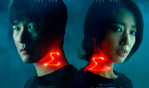 Park Shin Hye y Cho Seung Woo en posters para el drama Sisyphus: The myth