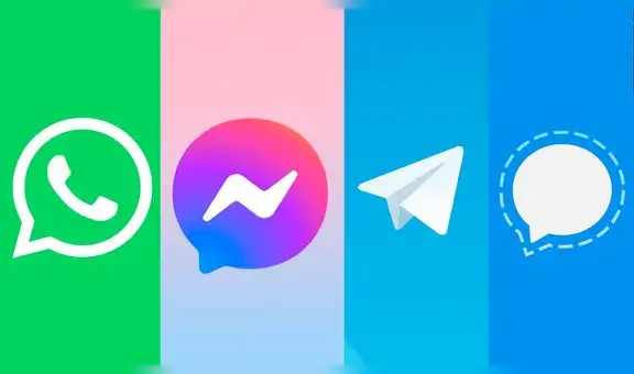 ¿Qué datos recopilan WhatsApp, Facebook Messenger, Telegram y Signal? 