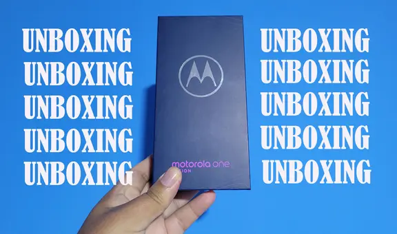 Motorola One Fusion: unboxing del nuevo teléfono con batería de 5.000 mAh